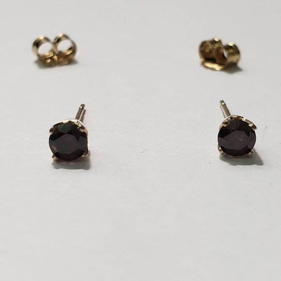 Jewelry 14ct Chocolate Diamond Studs 14k Yg Poshmark
